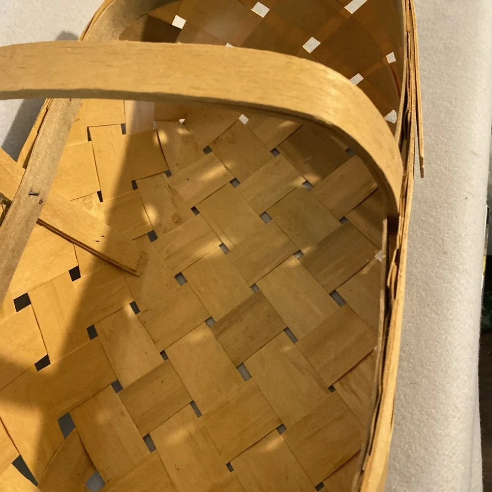 Vintage Harvest Basket Made In USA